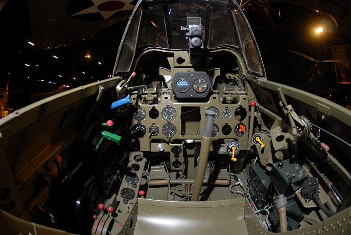 070829-F-1234P-001.jpg - Mitsubishi A6M2 Zero cockpit at the National Museum of the U.S. Air Force