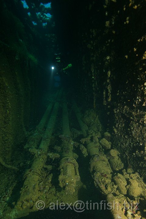 Heian_Maru-064.JPG - Spare Periscopes stowed as cargo