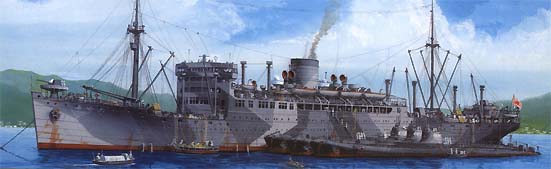 heian-maru.jpg - Picture of the Heian Maru acting as Submarine tender