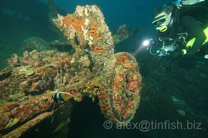 Nippo_Maru-155.JPG - Artillery Gun