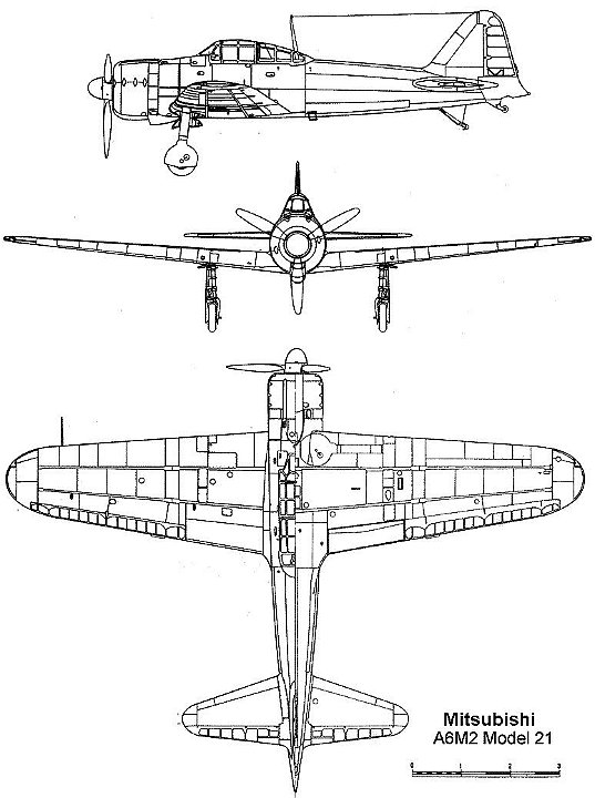 zero3.jpg - Mitsubishi A6M Zero was a long range fighter aircraft operated by the Imperial Japanese Navy Air Service