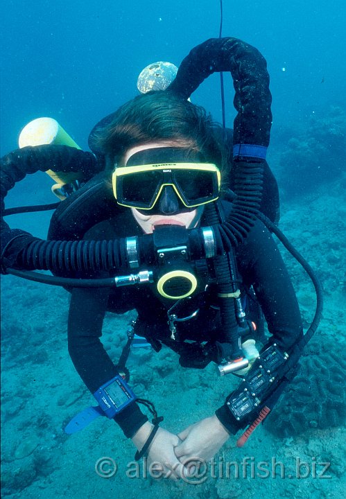 Maz2.jpg - Maz on the KISS Rebreather