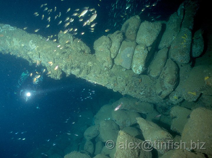 Scan283.jpg - Concrete blocks inside the forward hold