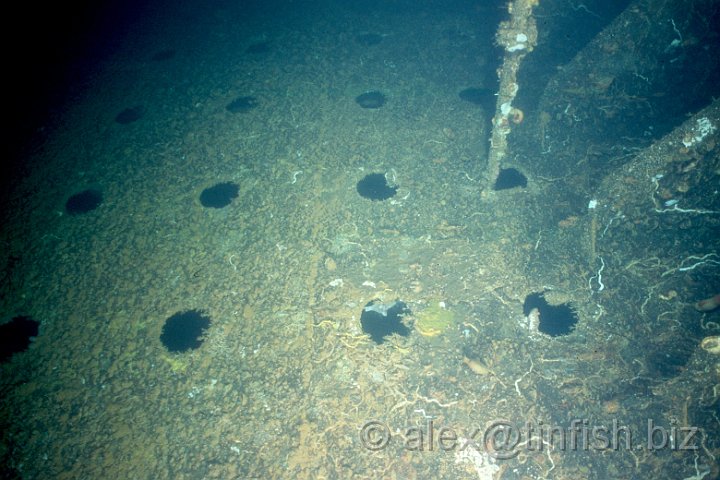 Scan392.jpg - Baffles inside the oil tanks on the Okikawa Maru