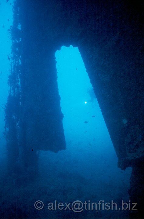 Scan544.jpg - Rudder on the Olympia Maru