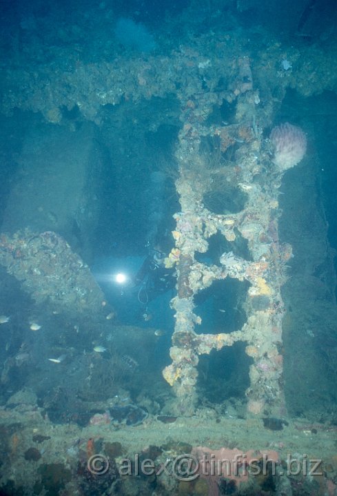 Scan568.jpg - Inside one of the holds of the Olympia Maru